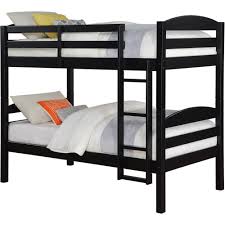 Better Homes Gardens Leighton Wood Twin Over Twin Bunk Bed Cherry Walmart Com Walmart Com
