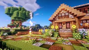 Fill in the rectangle with oak wood planks. Minecraft Cottagecore Just Wanna Hold Hands In The Minecraft Tree Swing