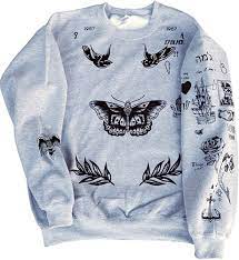 Amazon Com Cristees Harry Styles One Direction Updated Tattoos Sweatshirt Small White Clothin Harry Styles T Shirt Harry Styles Shirt Harry Styles Tattoos
