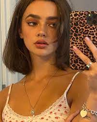 Sophia On Instagram In 2021 Hair Styles Short Hair Styles Short Brown Hair