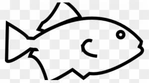 Outline the fins, tail and mouth. Fish Clipart Outline Transparent Png Clipart Images Free Download Clipartmax