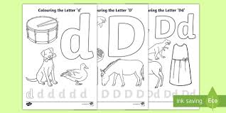We have lots of nice printables in letter d of alphabet coloring pages to make you happy. Letter D Colouring Pages Teacher Made