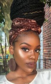 Halo braid hairstyles look great on black women's natural hair! 43 Eye Catching Twist Braids Hairstyles For Black Hair Stayglam