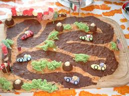 Kuchen Rennstrecke Rennstrecke Kuchen Kindergeburtstag Kuchen Ideen