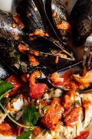 Cod And Mussel Stew With Harissa Recipe Recipe Harissa Recipes Seafood Recipes Recipes