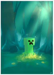 The Minecraft Creeper Fan Art Minecraft Art Minecraft Art Minecraft Drawings Creepers