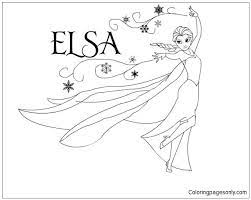 Coloring pages for frozen are available below. Frozen Elsa 1 Coloring Pages Cartoons Coloring Pages Coloring Pages For Kids And Adults