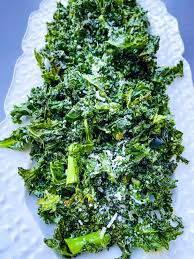 Kale, cashews, garlic, nutritional yeast, tamari sauce, water and an air fryer. Easy Air Fryer Kale Chips Video