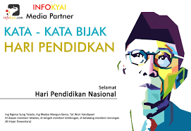 Selamat hari pendidikan nasional 2 mei 2020, dengan pendidikan yang baik akan membuka pikiran, bukan menutup pikiran seperti parasaut memperingat hari pendidikan nasional 2020, tuntutlah ilmu hingga akhir hayat. Ucapan Selamat Hari Pendidikan Nasional 2 Mei 2018 Berita Viral Hari Ini Lowongan Kerja Hari Ini