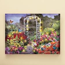 See more ideas about modern wall lights, wall lights, lights. Butterfly Garden Lighted Wall Canvas Wall Canvas Spring Decor Collections Etc