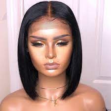 58 00 Short Bob Wig Human Hair Straight 150 Density High Quality Lace Bob Wigs Wig Hairstyles Bob Lace Front Wigs Human Hair Wigs