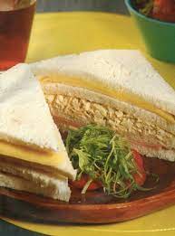 Receta De Triple De Pollo Jamon Y Queso