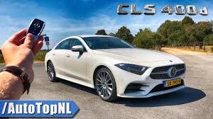 2019 Mercedes Benz Cls 400d Review Pov On Autobahn Road By Autotopnl Youtube