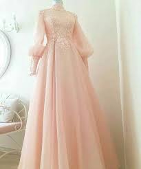 Tesettur Toz Pembe Uzun Elbise Tarz Genc Giyim Fotograf Gorseller Giyim Vintage Elbise Elbise Dugun