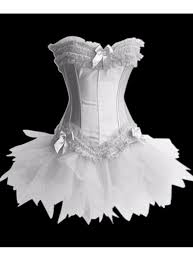 Black And White Corset Dress Pin On Halloween