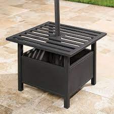 Umbrella Stand Side Table Patio Umbrella Stand Patio Table Umbrella Outdoor Side Table