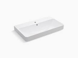 vox rectangle trough vessel bathroom
