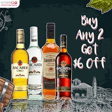 Buy Any Two 100 Cl Bacardi Black Superior Oro Or Oakheart Rum Bottles And Get 6 Off On Your Purchase Let The Party Begin Bacardi Rum Rum Bottle Bacardi