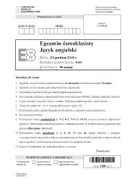 Tegoroczni absolwenci szkół podstawowych liczą na przecieki egzaminu ósmoklasisty 2021 organizowanego przez cke. Probny Egzamin Osmoklasisty Byl Prosty Jezyk Angielski Arkusze Odpowiedzi Sprawdzian 8 Klasisty Z Jezyka Angielskiego Dziennik Zachodni