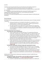 Level 2 award in health and safety in the workplace. Nvq Storyboard 401