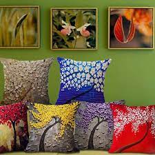 Find the perfect patio furniture & backyard decor at hayneedle, where you can buy online while you explore our room designs and curated looks for tips, ideas & inspiration to help you along the way. Top Seller Pillow Cover Cushion Home Textiles Linen 3d Oil Painting Trees Flowers Decor Size 45x45cm Jn53 Ove Home Textile Cushions On Sofa Sofa Cushion Covers