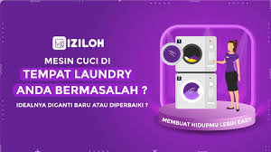 Solusi untuk ruang sempit : Mesin Cuci Di Tempat Laundry Anda Bermasalah Idealnya Diganti Baru Atau Diperbaiki Iziloh