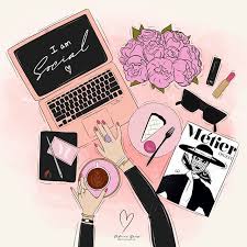 I Am Social You Are Too We All Live In A Society Where We Share Our Feelings Happiness And Sorrows With Our Friend In 2020 Girly Wall Art Girly Art Fashion