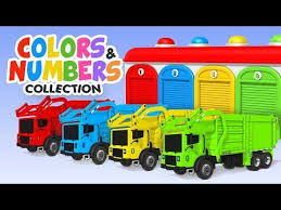 Learn Colors And Numbers For Children To Learn With Garbage Truck Toy Colors Numbers Videos Youtube Learning Colors Kids Tv Garbage Truck
