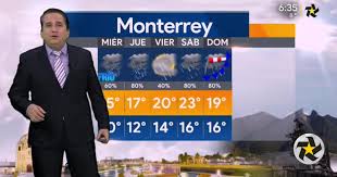 Clima en monterrey con el estado del tiempo a 14 dias. Espera Monterrey Un Martes Nublado Con Lluvia Ligera Y Maxima De 14