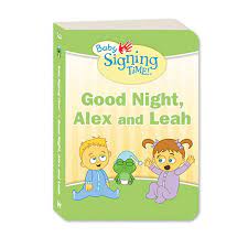 Baby Signing Time Book 2 Good Night Alex And Leah
