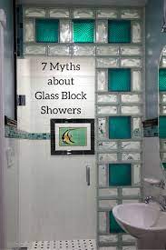 Glass block sizes and hopper vents to create a variety of custom window and partition solutions.?ndividual glass blocks are great for any basement, bathroom, kitchen, garage, or office projects. 7 Myths About Glass Block Showers