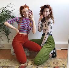 Aesthetic Black And White Striped Pants Outfit Ideas Cloutdragon Fashion Cute Outfits Vintage Outfits