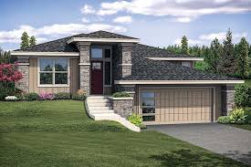 Plan 41305 Hillside Modern House