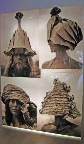 Paper Bag Hats By Moses Paper Hat Recycled Art Crazy Hats