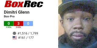 BoxRec: Dimitri Glenn