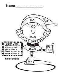 Addition And Subtraction Christmas Math Coloring Sheets Christmas Math Math Coloring Maths Colouring Sheets