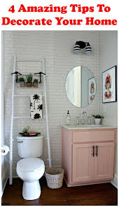 Four Amazing Tips On How To Decorate Your Home Apartment Bathroom Design Cute Bathroom Ideas Bathroom Decor Apartment