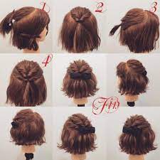 Mettiti la moda in testa! Acconciature Capelli Corti Fai Da Te Facili Tutorial Acconciature Capelli Corti Fai Da Te Acconciatu Acconciature Capelli Corti Capelli Capelli Corti Treccia