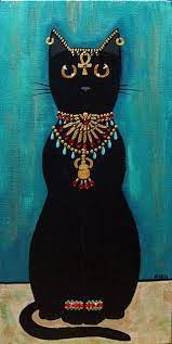Kilkenny Cat Art Bastet By Kilkennycat By Makia55 Egyptian Cats Black Cat Art Cat Artwork