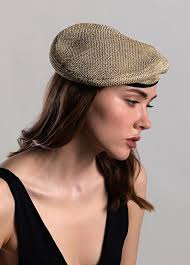 Sheila Gold Zincir Efekt Kadın Beret Şapka