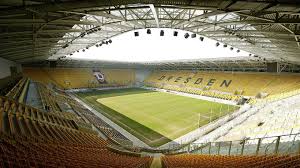 Interior Stadion Dresden Dresde Alemania Capacidad 32 066 Espectadores Equipos Locales Dynamo Dresden Y Dresden Monarchs Dynamo Dresden Stadion Dfb