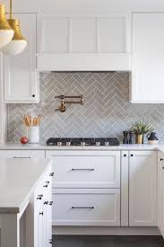 Traditional Grey Herringbone Kitchen Traditional Kitchen Newark By Fireclay Tile Kitchen Backsplash Designs Gray Kitchen Backsplash Kitchen Trends