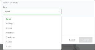 This question consists of several statements: Application Search Jfrog Jfrog Documentation