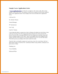 Elegant Application Letter format for Leave In Office | Cloud Citadel