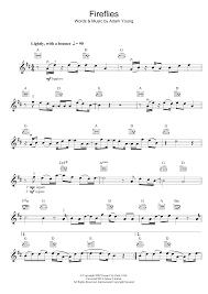 Free easy violin sheet music with piano accompaniment for advancing students. Fireflies Sheet Music Owl City Violin Solo