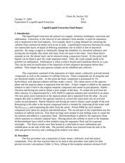 Learn vocabulary, terms, and more with flashcards, games, and other study tools. Liquid Liquid Extractions Final Report Experiment 6 Liquid Liquid Extraction Chem 36 Section 102 Ta Desk Liquid Liquid Extraction Final Report I Course Hero