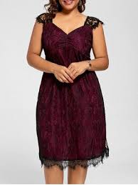 Lace Mini A Line Plus Size Cocktail Dress Plus Size Cocktail Dresses Plus Size Outfits Plus Size Dresses