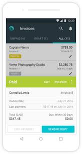Also, keep a close eye on projects and tasks growth. Invoice App For Android And Ios Generate Invoices On The Go Invoice Template Invoicing Software Invoice Design