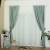 Sheer Double Curtains