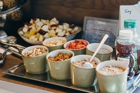 And traditional toppings, such as raisins or nuts, can get pretty old. Oatmeal Station Breakfast Party Oatmeal Bars Food